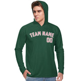Custom Green Light Pink UV-Hoodie