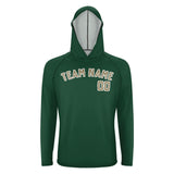 Custom Green Light Khaki UV-Hoodie
