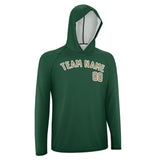 Custom Green Light Khaki UV-Hoodie
