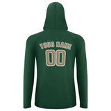 Custom Green Light Khaki UV-Hoodie