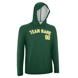 Custom Green Light Yellow UV-Hoodie