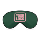 Custom Green Light Pink Sleep Mask