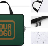 Custom Green Khaki Laptop Bag