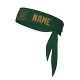 Custom Green Light Khaki Headband