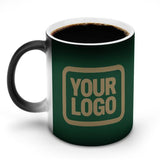 Custom Green Light Khaki Magic Mug