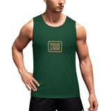 Custom Green Light Khaki Men's Tank Top