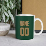 Custom Green Light Khaki Mug