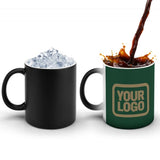 Custom Green Light Khaki Magic Mug