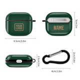 Custom Green Light Khaki AirPods Case (3rd Generation)