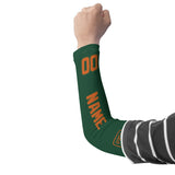 Custom Green Orange Arm Sleeve