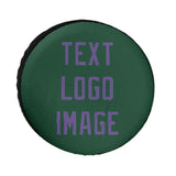 Custom Green Light Purple Truck Tires