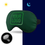 Custom Green Emerald Green Sleep Mask