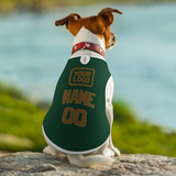 Custom Green Khaki Pet Vest