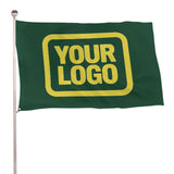 Custom Green Light Yellow Flag