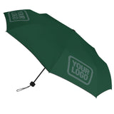 Custom Green Blue Green Automatic Umbrella