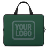 Custom Green Blue Green Laptop Bag