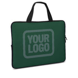 Custom Green Blue Green Laptop Bag