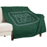 Custom Green Blue Green Blanket