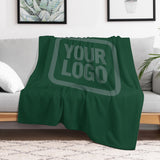 Custom Green Blue Green Blanket