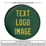 Custom Green Gold Truck Tires