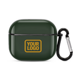 Custom Dark Green Yellow AirPods Case (3rd Generation)