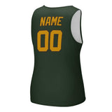 Custom Dark Green Yellow Men's Tank Top