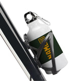 Custom Dark Green Yellow Sports Bottle