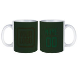 Custom Dark Green Green Mug