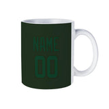 Custom Dark Green Green Mug