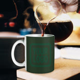 Custom Dark Green Green Mug