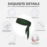 Custom Dark Green Emerald Green Headband