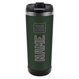 Custom Dark Green Dark Grey Stainless Steel Water Cup