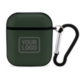 Custom Dark Green Dark Grey AirPods Case