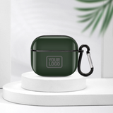 Custom Dark Green Dark Grey AirPods Case (3rd Generation)