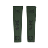 Custom Dark Green Black Arm Sleeve