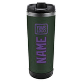 Custom Dark Green Light Purple Stainless Steel Water Cup