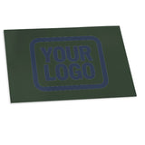 Custom Dark Green Blue Flag