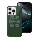Custom Dark Green Blue Green Phone Case