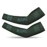 Custom Dark Green Blue Green Arm Sleeve
