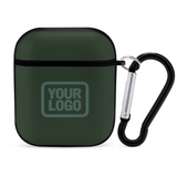 Custom Dark Green Blue Green AirPods Case