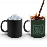 Custom Dark Green Blue Green Magic Mug