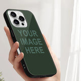 Custom Dark Green Blue Green Phone Case