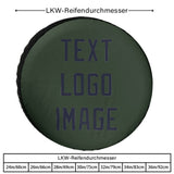 Custom Dark Green Navy Truck Tires