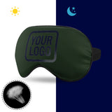 Custom Dark Green Navy Sleep Mask