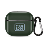 Custom Dark Green Light Blue AirPods Case (3rd Generation)