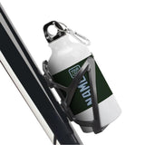 Custom Dark Green Light Blue Sports Bottle