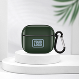 Custom Dark Green Light Blue AirPods Case (3rd Generation)