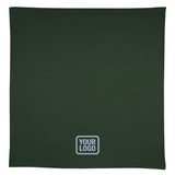 Custom Dark Green Navy Square Table Cloth
