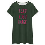 Custom Dark Green Pink Nachthemd