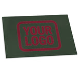 Custom Dark Green Crimson Red Flag